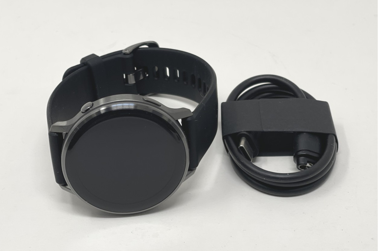 Garmin Venu 4 Slate with Black Silicone Band 45mm 010-03014-00 GPS New Open Box