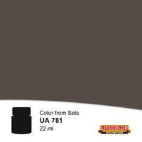 Lifecolor Brown Stone 22Ml Acryl Farbe Lifecolor / LCUA781