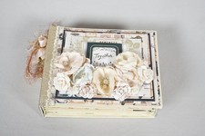 Hand Crafted Mini Album Junk Journal Unique Memory Book