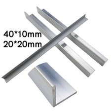 10*10/20*20mm Aluminium Angle L Profile Equal Bracket RC Model Length 150/200mm