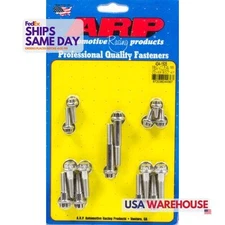 Arp 434-1505, Kit Polished Stainless Timing Cover Bolt Kit Fits Gm Lt1 6.2L 12Pt