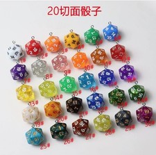50pcs acrylic number Metal Charm Pendant DIY Earring Necklace Jewelry Making