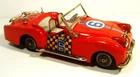 TIN FRICTION 1950'S SPORTS TRIUMPH TR 3  RACER CONVERTIBLE CAR BANDAI JAPAN