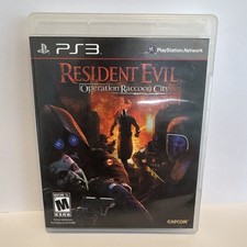 Capcom Resident Evil Operation Raccoon City PS3 2012 M NTSC Multiplayer