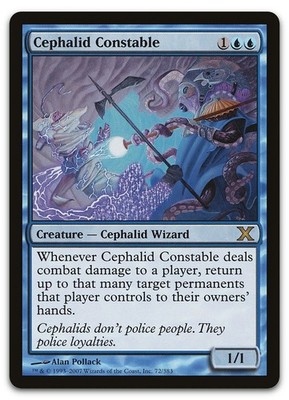 Cephalid Constable #72 (NM) 10th Edition 10E Magic MTG