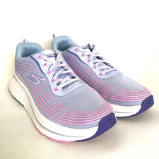 Skechers Max Elite 2.0 Shoes Womens Size 9.5 Blue Pink Running Athletic Sneakers
