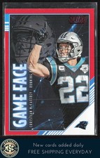 Christian McCaffrey 2020 Score Game Face Red #GF-CM Carolina Panthers