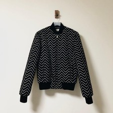 USED 21AW SAINT LAURENT PARIS BLOUSON BOMBER JACKET VELOUR VELVET VERYGOOD
