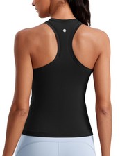 Seamless Workout Tank Tops for Women - Athletic Running Gym Sleeveless Shirts...