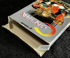 1987 CONTRA &bull; WORKING w/VINTAGE BOX & INSERTS &bull; VINTAGE NES NINTENDO VIDEO GAMES