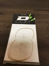 Dcor White #8, 6”. 862-168. In Stock & Ready To Ship! #B691