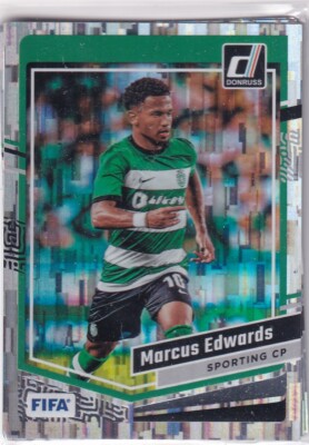 Panini Donruss Soccer 2023-24 Card No. 163 Marcus Edwards Holo Silver