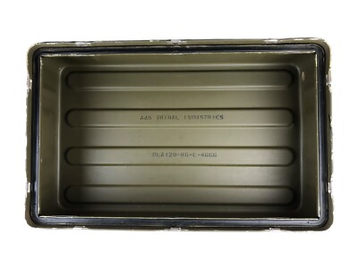 Vintage A&S Tribal Military Aluminum Medical Supply Chest Storage