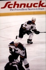 PF40 2001 Original Photo PAVOL DEMITRA ST LOUIS BLUES RIGHT WING NHL ICE HOCKEY