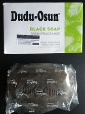 6 Pack African Black Soap DUDU OSUN.. made from natures finest trad materials 
