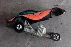 Vintage Hot Wheels 1977 Black Pontiac Firebird Trans Am Funny Car Dragster