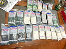 Lot J P COATS vintage LATCH HOOK RUG YARN Lot of 23  10 colors - most new