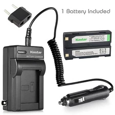 D-Li1 Battery & Regular Charger for Pentax Ei-D-Li1 EI-D-BC1 EI-2000 Trimble R7
