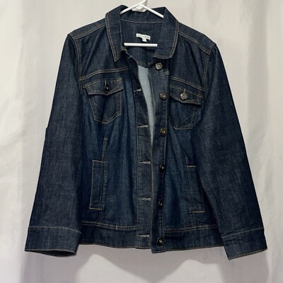 Fashion Bug Jean Jacket Womens Size 26 NWOT E1100