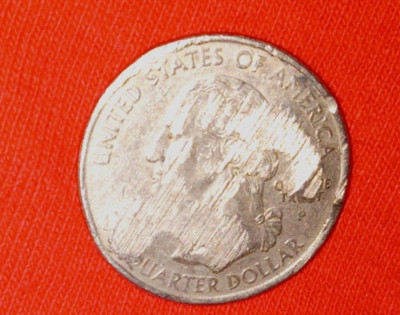 EXTREMELY RARE 2001 VERMONT US QUARTERL