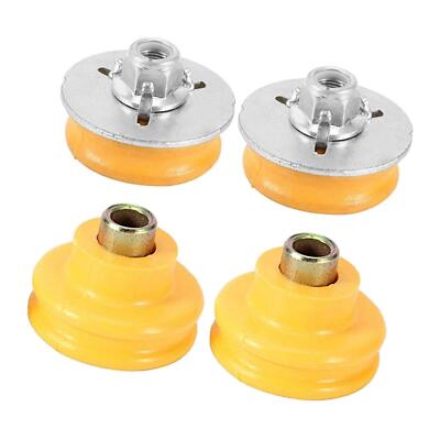 Rear Shock Mounts Set 33506771738 Premium Durable Replaces Spare
