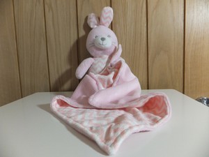pink rabbit comforter