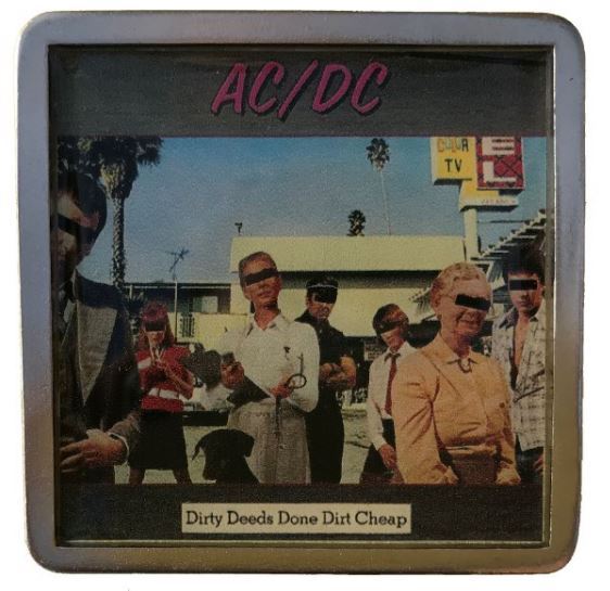 ACDC Officially Licensed Belt Buckle ABB006 AC6 | eBay