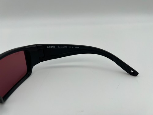 NEW Costa Del Mar CORBINA PRO Polarized Sunglasses Black /Gold Mirror Glass 580G - Picture 8 of 12