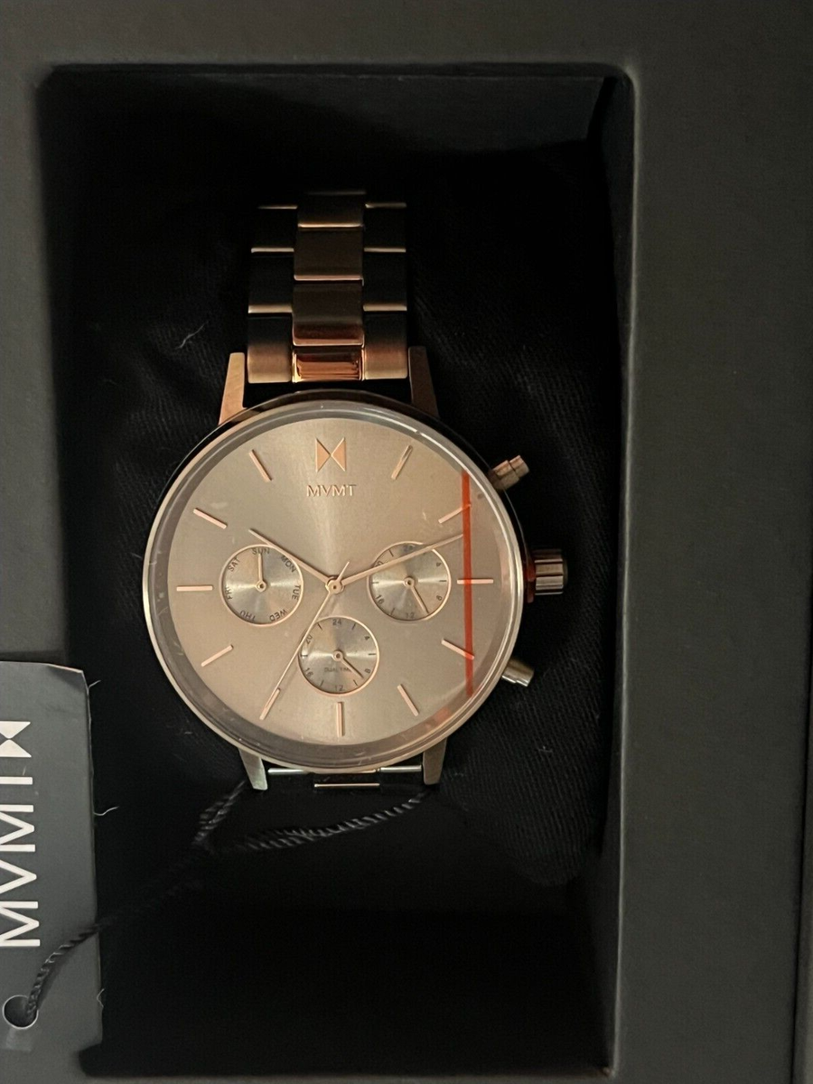 Orion Rose Gold Analog Watch Mvmt Nova Orion Watch Women's MVMT