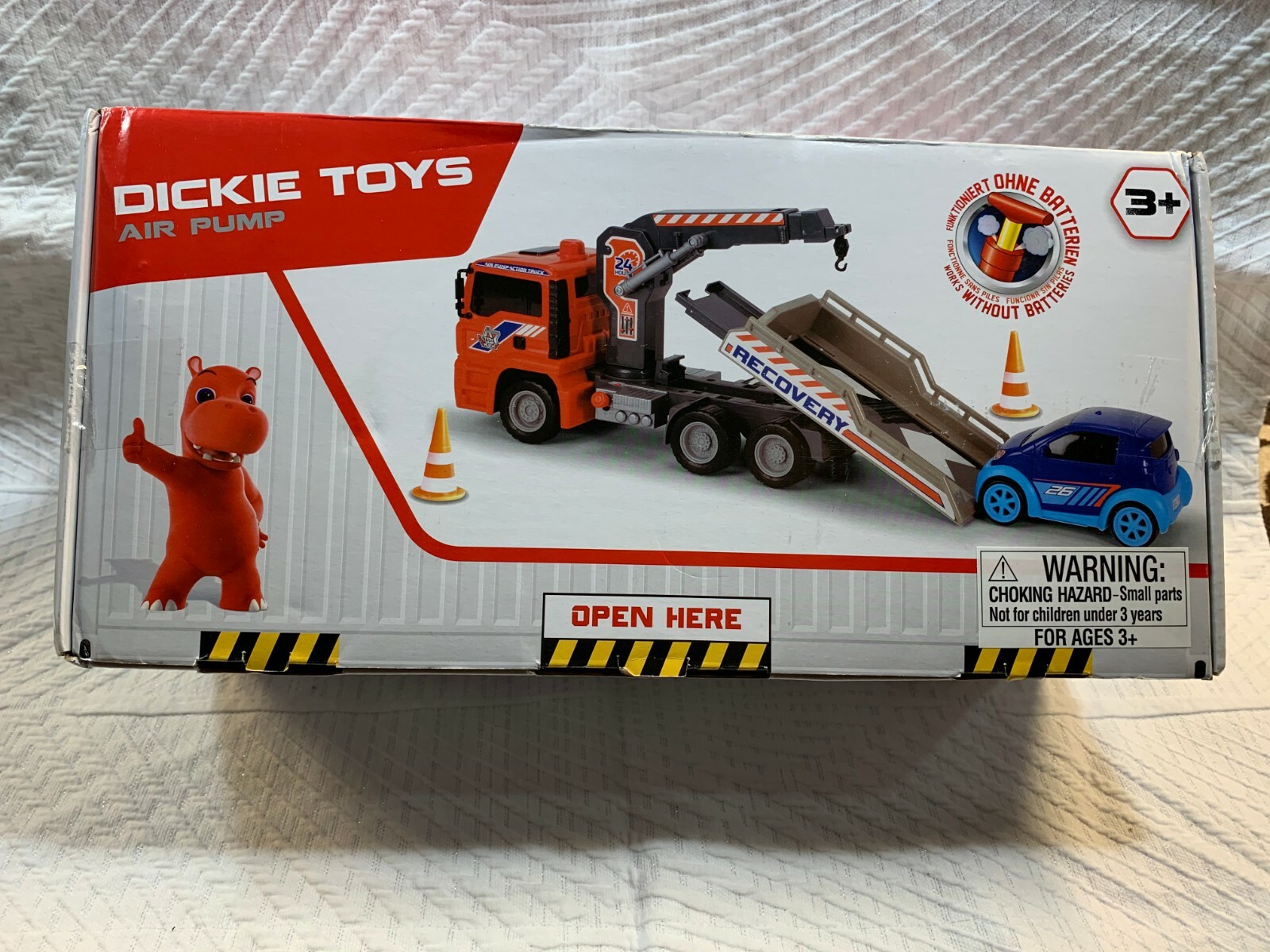 air pump crane truck