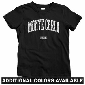 Monte Carlo Shirt Size Chart