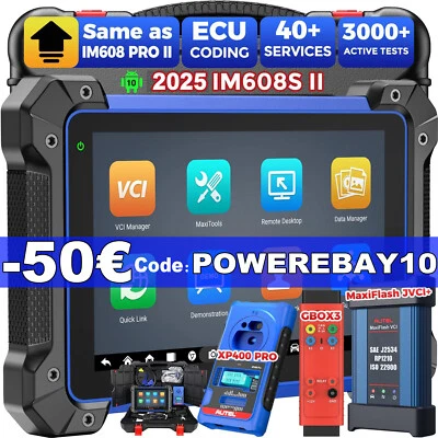 Autel MaxiIM IM608 PRO II XP400PRO IMMO chiave programmatore OBD2 dispositivo diagnostico