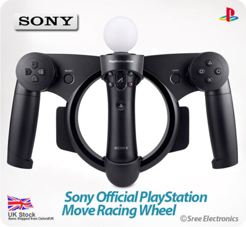 Soeverein complexiteit inkt PlayStation Move Racing/Steering Wheel for PS3 Car/Bike/Racing/Little Big  Planet | eBay