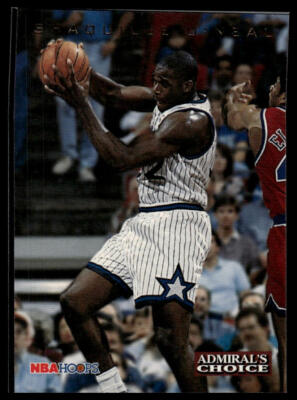 #ad 1993 94 Hoops #AC4 Shaquille O#x27;Neal Admiral#x27;s Choice $1.74
