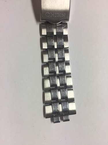 VINTAGE SEIKO WRIST WATCH BAND STAINLESS STEEL HONG KONG - Picture 12 of 14
