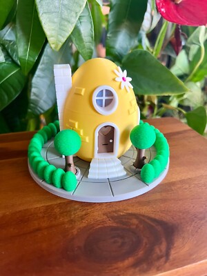 Easter Egg Fairy House