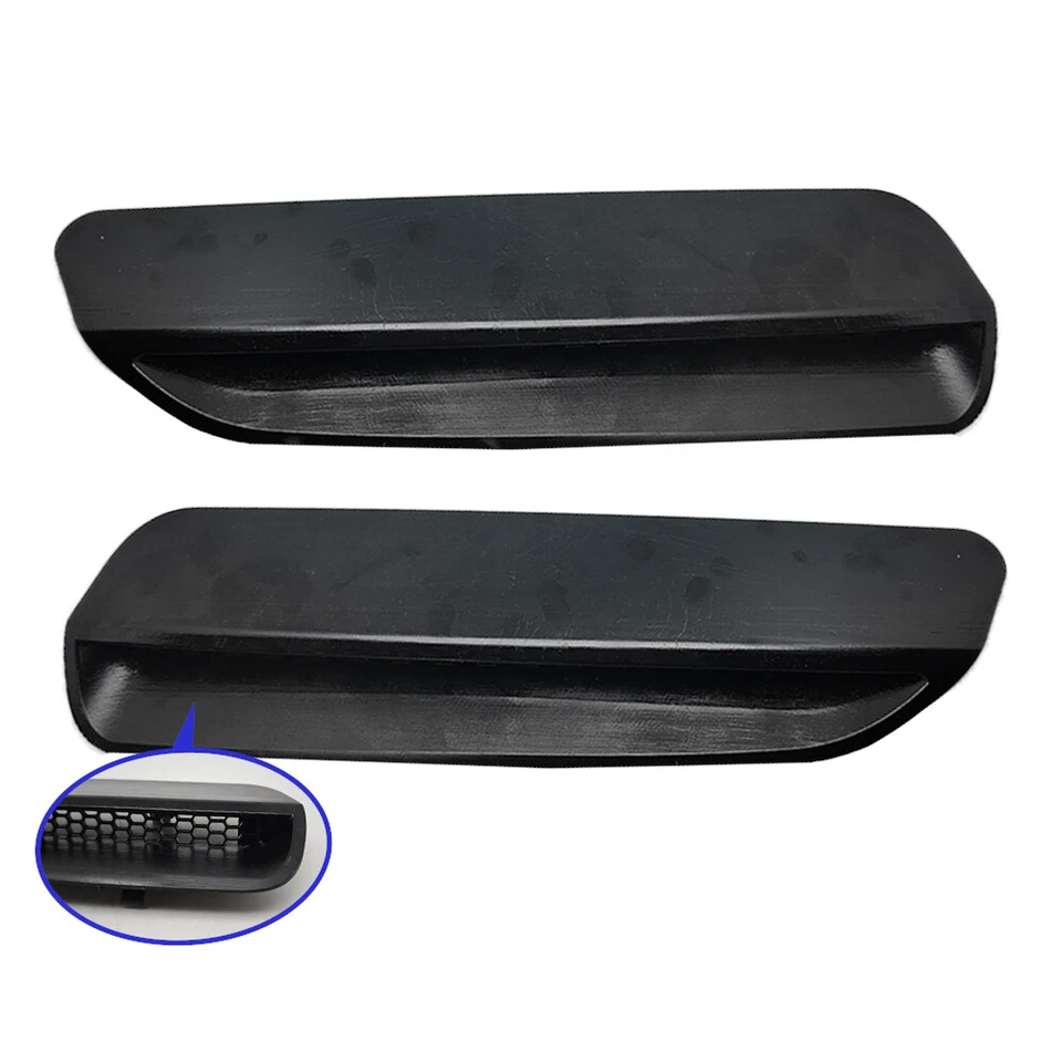 Para Pontiac G8 GT GXP 2008-2009 capó cucharas rejillas de ventilación con clips par diestro + derecho Foto 2 de 4