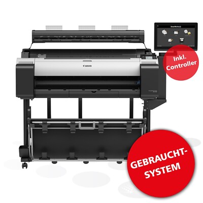 Canon iPF TM-300 MFP Z36   MFP 36 Zoll Plotter für CAD/GIS Gebrauchtsystem