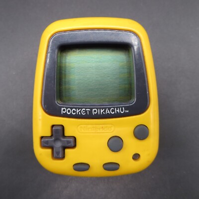 Pocket Pikachu Yellow Pokemon Nintendo 1998 Pedometer OEM | eBay