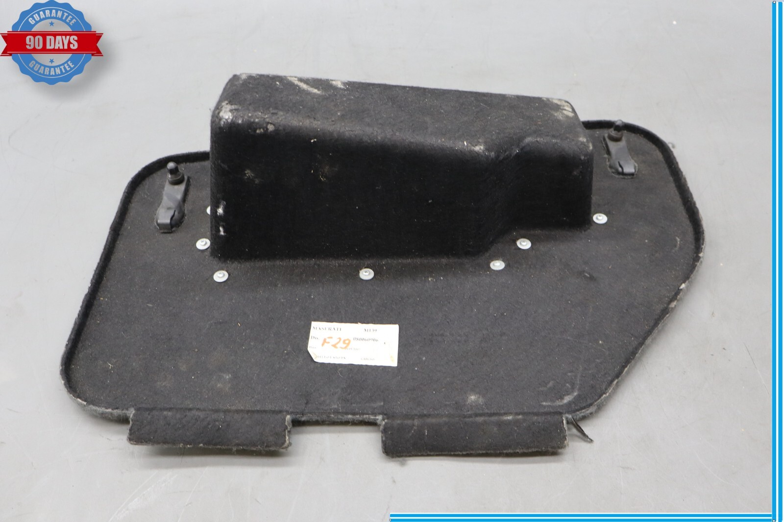 03-13 Maserati Quattroporte M139 Rear Right Trunk Storage Compartment Cover Oem