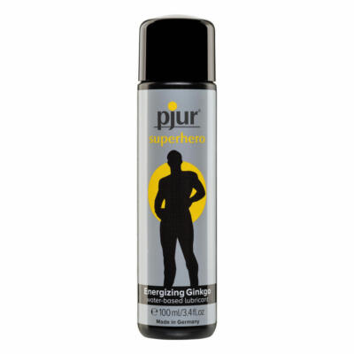 pjur superhero Energizing Glide - Stimulierendes Gleitgel mit Ginkgo (30 ml)