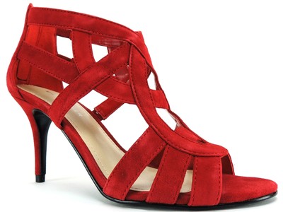 evening sandals mid heel