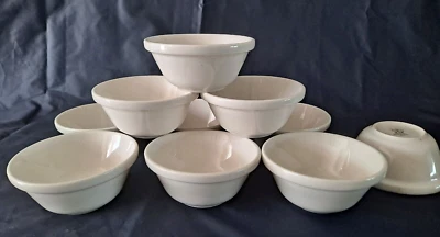 Lot de 9 coupelles - Bols à riz en porcelaine émaillée RAK Porcelain Made in UAE - Photo 1/4