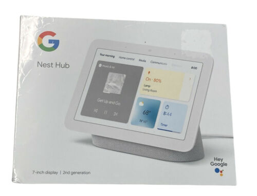 Buy GOOGLE Nest Hub (2nd Gen) Smart Display with Google Assistant - Chalk