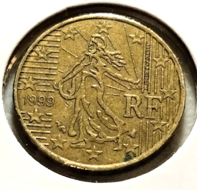 1999 年法国10 欧元美分硬币- KM#1285 - 联合发货(IN#14996) | eBay