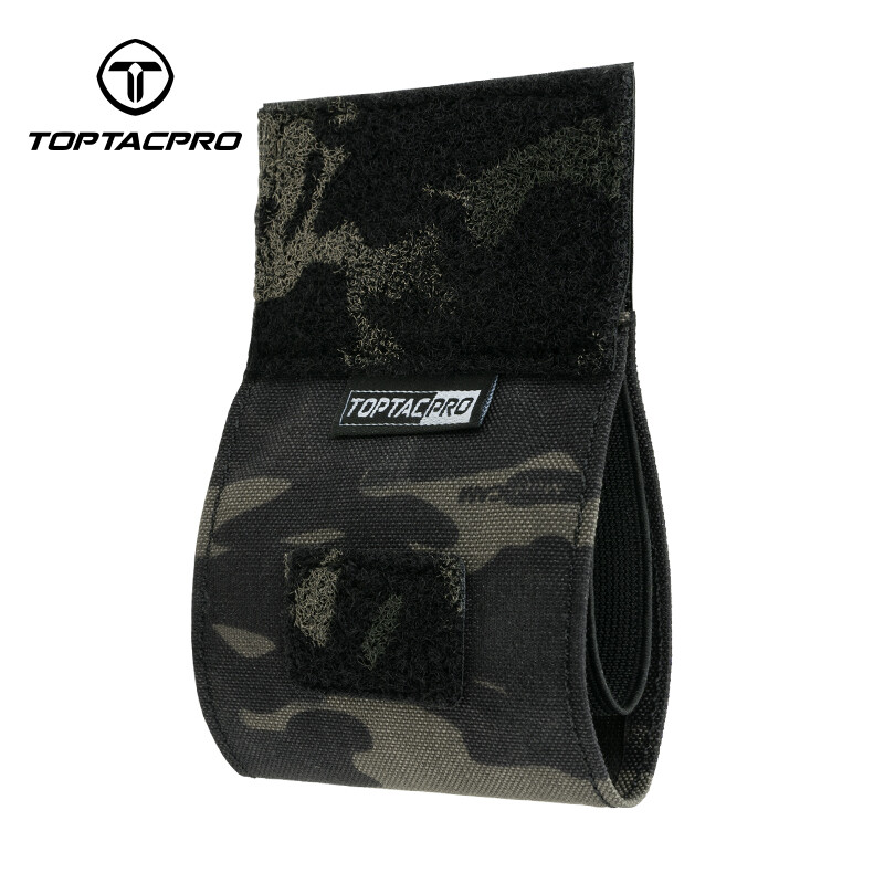 Pochette élastique Pour Garrot TOPTACPRO – Camo, Nylon, Support Tactique Pour Tourniquet