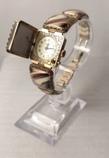 RARE Vintage ladies  ENAMEL Finift Watch CHAIKA (ЧАЙКА)