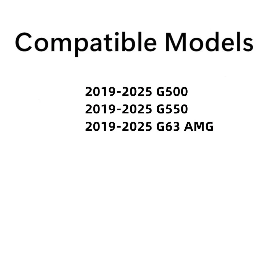 Ajuste 19-25 Mercedes Benz G500 G550 G63 Puerta Trasera Lateral Pasajero Ventana Vidrio LAMI Foto 4 de 4