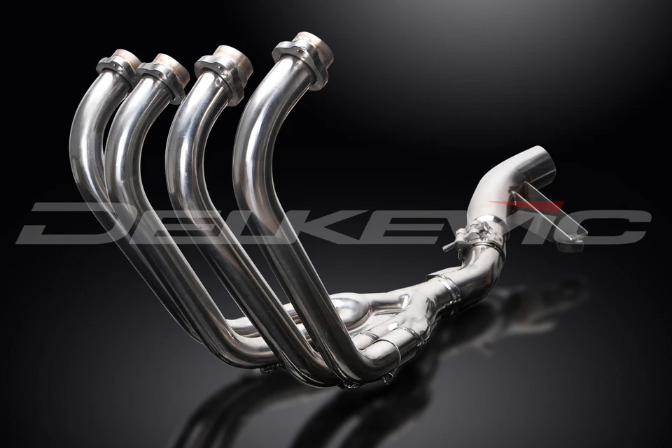 Yamaha XJ600 S/N SECA II 1992-1998 acero inoxidable 4-1 cabezales de escape tubos descendentes Foto 4 de 4