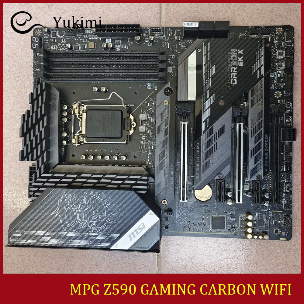FOR MSI MPG Z590 GAMING CARBON WIFI LGA1200 DDR4*4 ATX Motherboard
